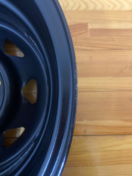 2 Диск усиленный ВАЗ НИВА стальной черный 5x139,7 6,5xR15 d98,5 ET+35 (треуг.)(уценка)