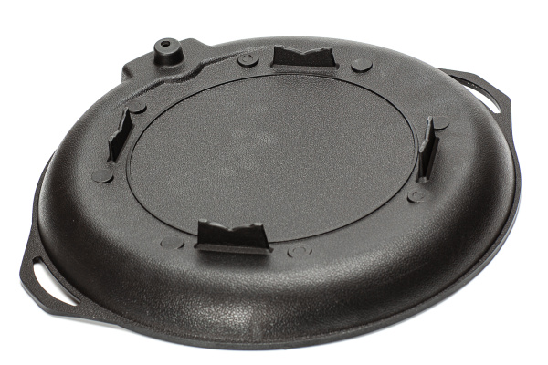 Сковорода-гриль NaMilux с антипригарным покрытием круглая