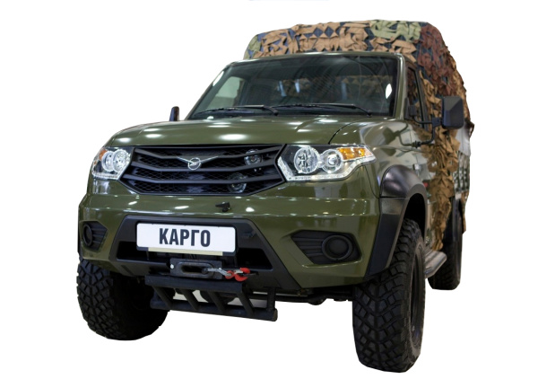 Расширители арок УАЗ Патриот 2015+ шагрень (+30 мм)