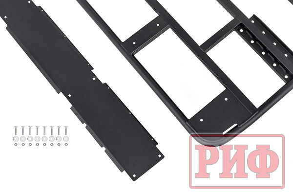 Багажник экспедиционный (платфома) РИФ 1200x1400 мм для Mitsubishi L200 до 2005 г.