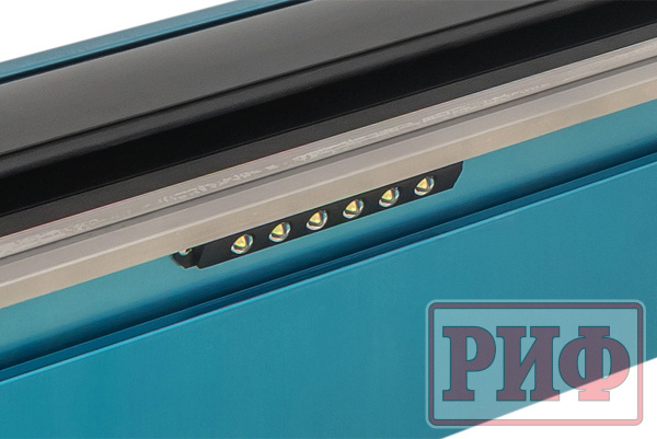 Крышка кузова РИФ для JAC T8, роллета раздвижная с электроприв. 1538х1599 мм, алюм., черная