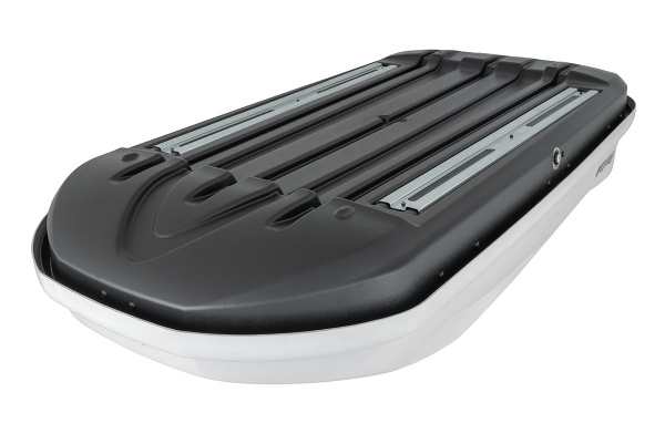 Бокс автомобильный на крышу Pentair PYTHON 450L белый глянец, двусторонний