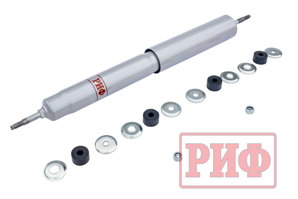 Амортизатор усиленный РИФ передний газовый Toyota Land Cruiser 80/105 лифт 100 мм