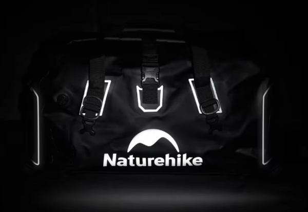 Гермосумка Naturehike 90 л ПВХ (черная)