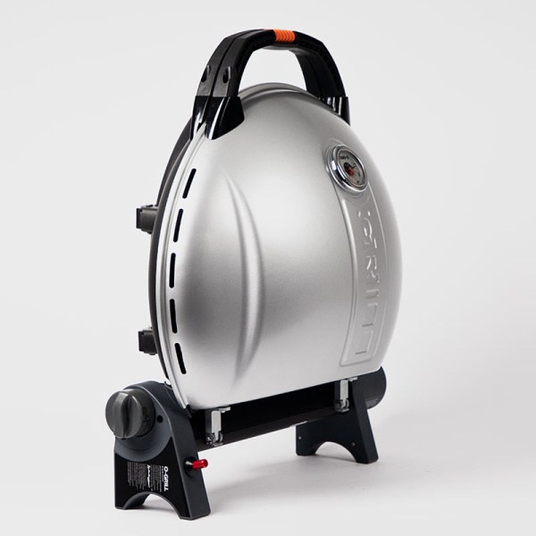 1 Гриль газовый O-GRILL 900МT bicolor черный-серебристый (в комплекте адаптер тип А)