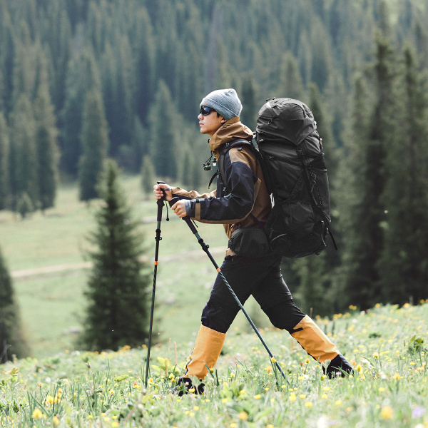 Рюкзак туристический Naturehike Helium Series 70 л, размер M, черный