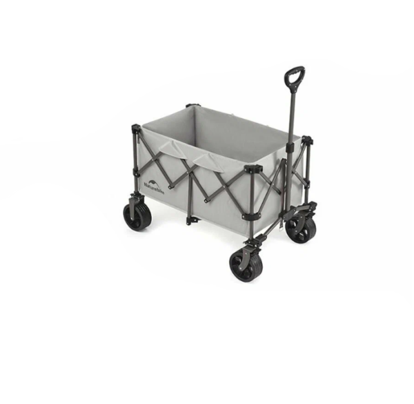 Тележка туристическая Naturehike Rubiks Cube 86,5х50х108.5 см, 150 л, серая