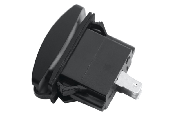 Розетка USB 3,1A дизайн Переключатель, с крышкой