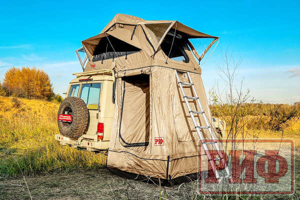 Тамбур к палатке РИФ Soft RT01-120, тент песочный Тамбур к палатке РИФ Soft RT01-120, тент песочный