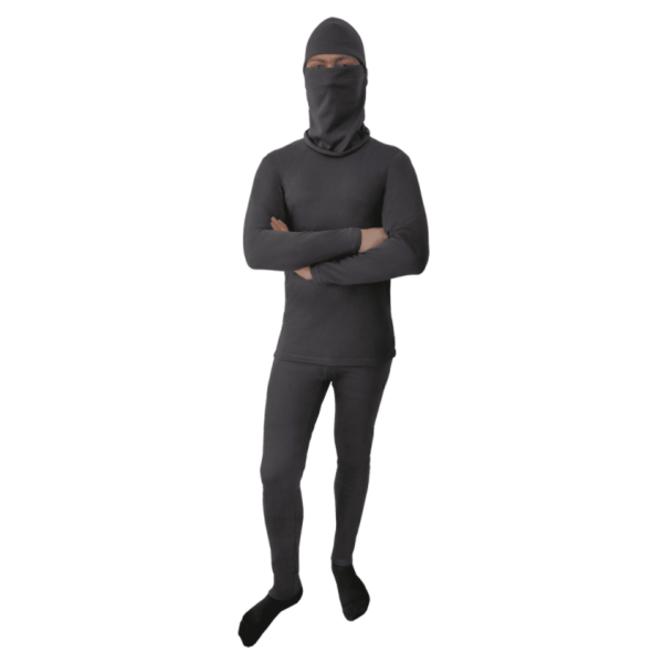 Термобелье комплект Btrace Mild Fleece (Футболка с длинными рукавами + кальсоны), L (50-52) Черный