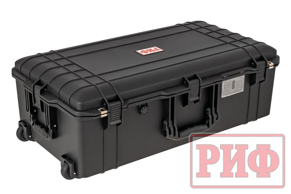 2 Кейс защитный ударопрочный РИФ 828х467х280 мм IP67 на колесах с телескопической ручкой