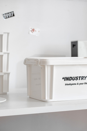 5 Контейнер IRIS для хранения, с крышкой, белый