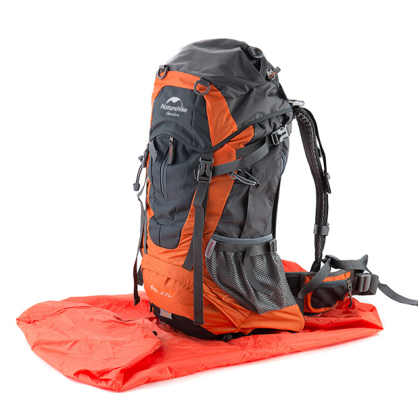 Чехол влагозащитный Naturehike, для рюкзака, размер L (50-75 л), оранжевый