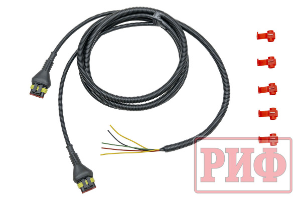 Бампер РИФ силовой задний JAC T6, SOLLERS ST6 с квадратом под фаркоп и фонарями