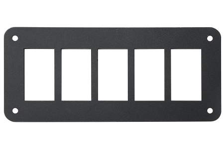 Панель кнопок монтажная пять отверстий
