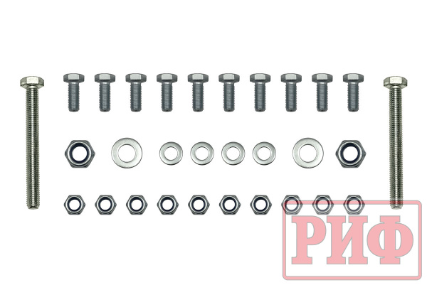 Комплект дополнительных пружин РИФ с кронштейнами для задней оси на УАЗ Патриот 2019+ 350 кг