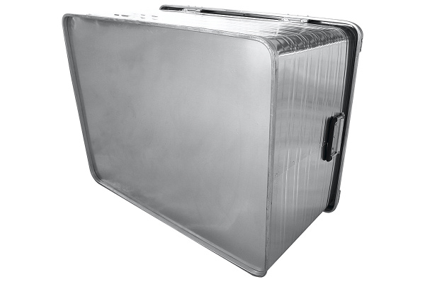 Ящик алюминиевый РИФ с замком 782х585х412 мм (ДхШхВ) Ящик алюминиевый РИФ с замком 782х585х412 мм (ДхШхВ)