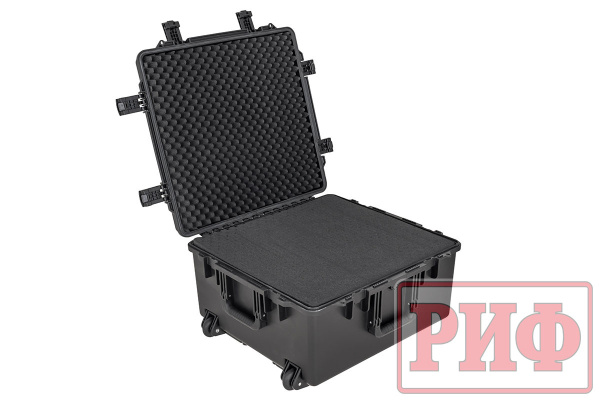 Кейс защитный ударопрочный РИФ 632x602x333 мм на колесах с телескопической ручкой IP67