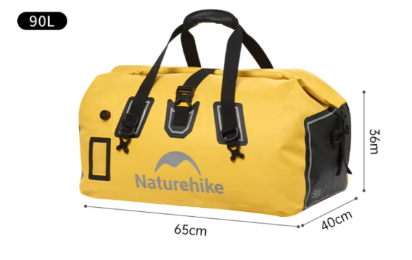 Гермосумка Naturehike 90 л ПВХ (желтая)