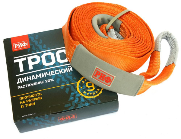 Стропа динамическая РИФ 11 т/9 м (75 мм) Стропа динамическая РИФ 11 т/9 м (75 мм)