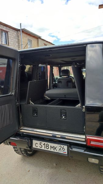Органайзер для Mercedes-Benz G-Class (2 выдвижных ящика)