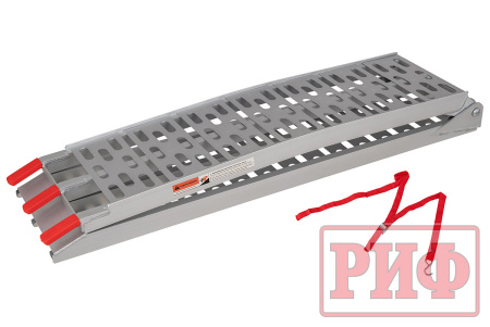 Трап РИФ с опорой, складной (двухсекционный) для ATV