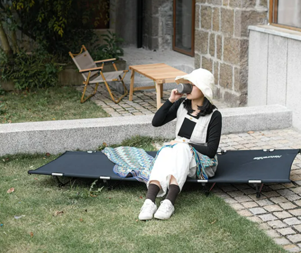 4 Раскладушка Naturehike XJC05, 190х65х15cm, до 150 кг, хаки