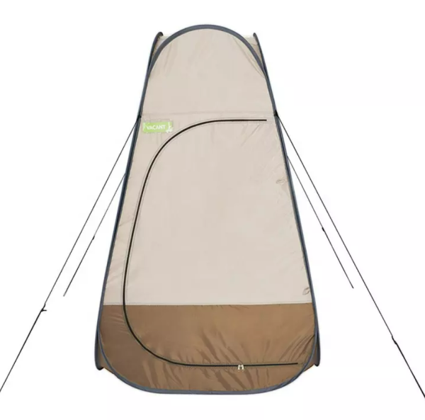 1 Палатка Naturehike быстрораскрываемая, душ-туалет, коричневый