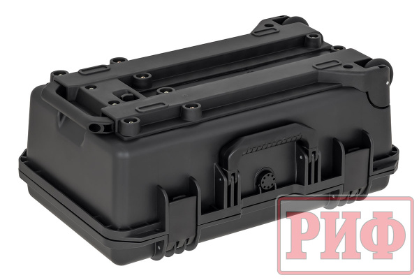 Кейс защитный ударопрочный РИФ 551x358x226 мм на колесах с телескопической ручкой IP67