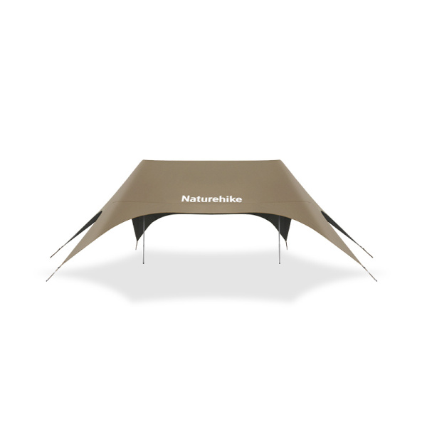 Тент кемпинговый Naturehike Cloud Skies (Yunxiao) 860 8,6х4,6 м., коричневый, блэкаут