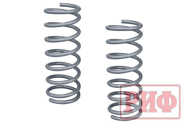 Пружины РИФ задние усиленные штатные SsangYong Kyron, Rexton 2 и 3 +75 кг