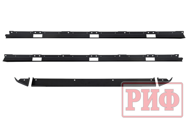 Багажник экспедиционный (платформа) алюминиевый РИФ 1350x1690 мм для Jeep Wrangler JL 2018+ (с крепежом)