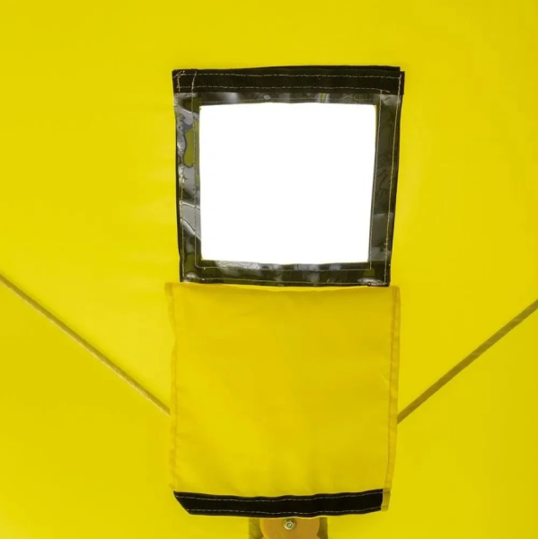 3 Палатка зимняя PREMIER Куб-2, желтый/серый