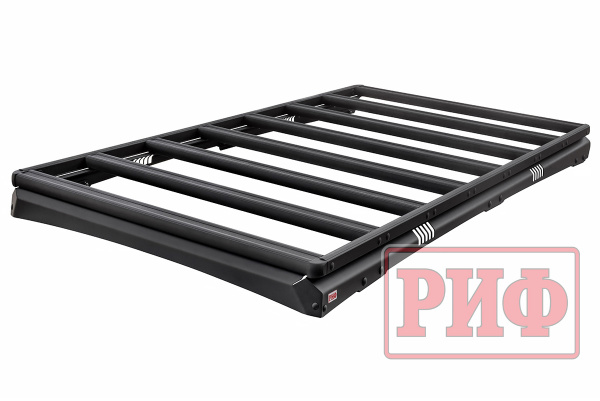Багажник экспедиционный (платформа) алюминиевый РИФ 1150x2080 мм для Mitsubishi Pajero IV