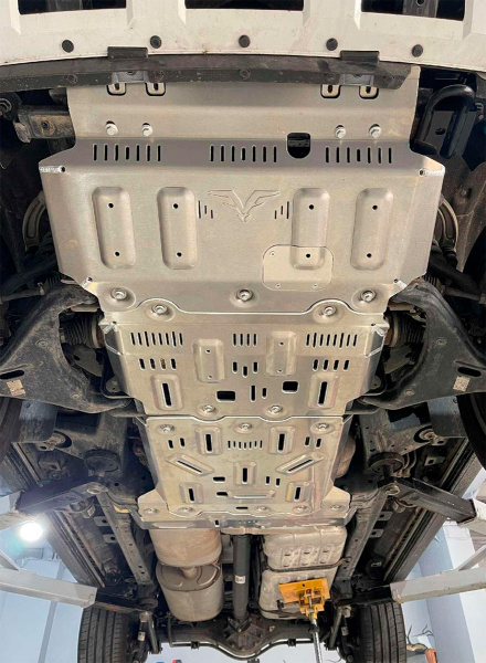 Защита Falcon радиатора, картера, РК, КПП для Tank 500 2022-2024 (бензин), алюм. 8 мм