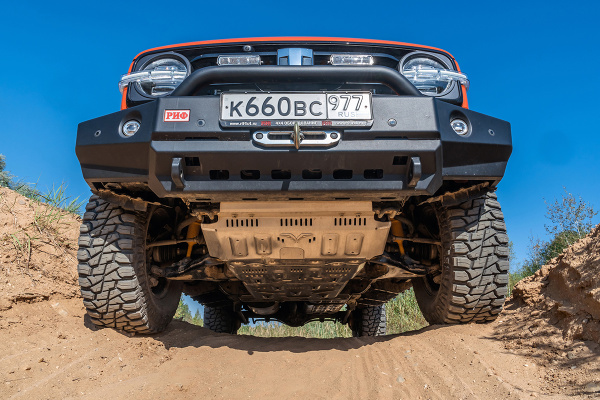Защита Falcon радиатора, картера, РК, КПП для Tank 300 Off-road version, базовая, алюм. 8 мм