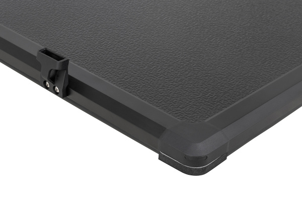 Крышка кузова РИФ для Volkswagen Amarok 2023+, трёхсекционная 1540х1600/1560 мм, алюминиевая, черная