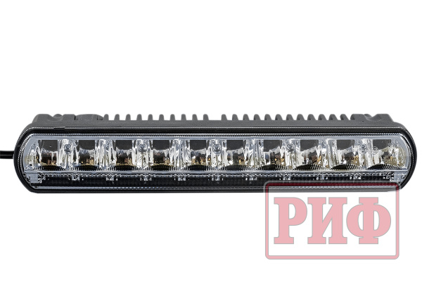 Фара светодиодная водительского света РИФ с ДХО 318 мм 50W