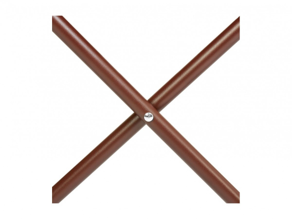 Кресло NISUS складное (коричневый) 120 кг.