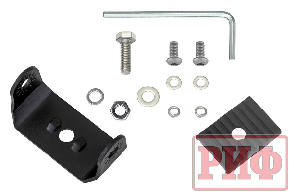 Светодиодная фара дальнего света РИФ 112x112x50 мм 90W LED