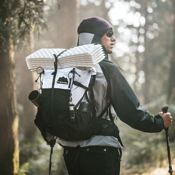 Рюкзак туристический Naturehike Helium Series 30+5 л, коричневый