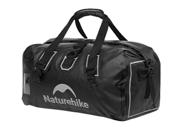 Гермосумка Naturehike 60 л ПВХ (черная)