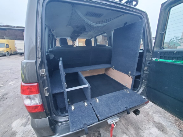 Органайзер в багажник (под запаску) для УАЗ Патриот с 2015г.в.