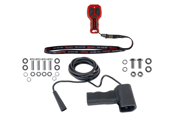 Лебёдка электрическая 24V Runva EWB25000S24V влагозащищенная, стальной трос