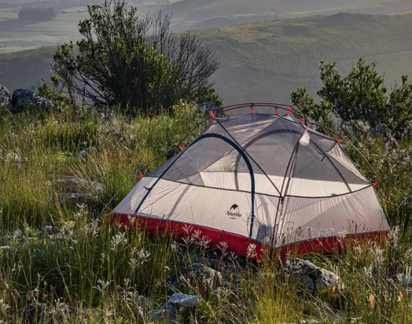 Палатка Naturehike Star-River Si 2-местная, алюминиевый каркас, сверхлегкая, зеленая