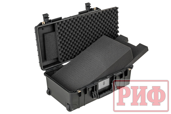 Кейс защитный ударопрочный РИФ 558х355х228 мм IP67 на колесах с телескопической ручкой