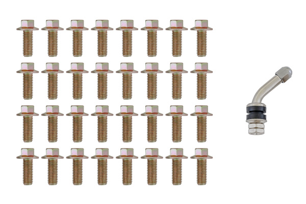 Диск усиленный Тойота Ниссан стальной черный 6x139,7 10xR16 d110 ET-44 с бедлоком (оранжевый)
