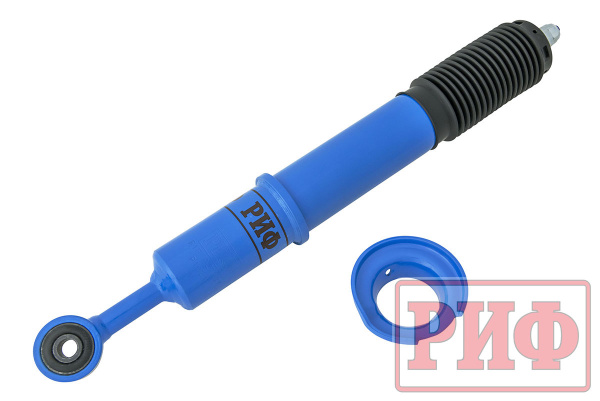 Амортизатор усиленный РИФ "Арктика" передний Toyota Hilux 2015+, Fortuner 2015+ штатный и лифт 0-45 мм