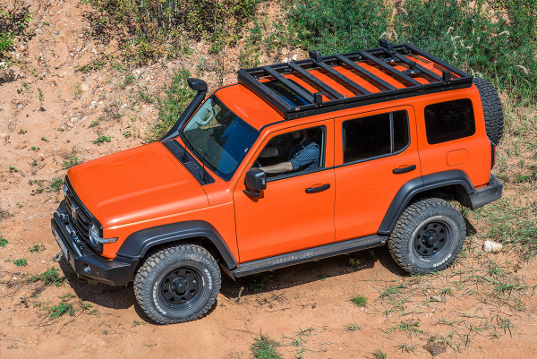 Багажник экспедиционный (платформа) алюминиевый РИФ 1350x2080 мм для TANK 300 (с крепежом)