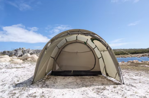 5 Палатка Naturehike Opalus Si 3-местная, алюминиевый каркас, зеленая